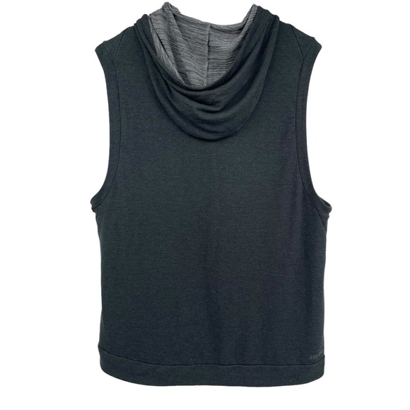Nike Men’s Size Large sleeveless Hoodie Dri Fit 742616-010 gray - Picture 4 of 8